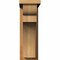 Ekena Millwork Yorktown Rough Sawn Corbel w/Backplate, Western Red Cedar, 6"W x 14"D x 18"H COR06X14X18YOR01RWR - alternate 2